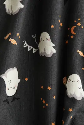 Pyjama à motif - Gris foncé/fantômes