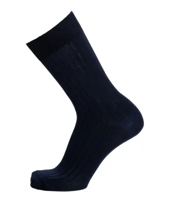 Chaussettes fil d’Ecosse Marine