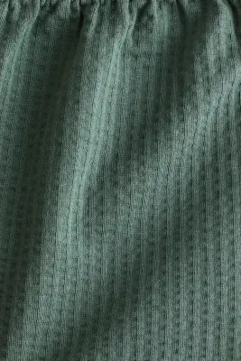Ensemble 2 pièces en jersey de coton - Vert clair/voiture