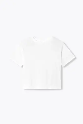 T-shirt basique col rond Femme