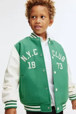 Teddy avec motifs - Vert/N.Y.C Club