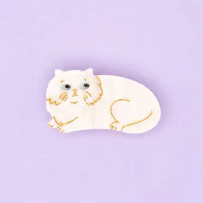 Barrette Chat Persan Coucou Suzette