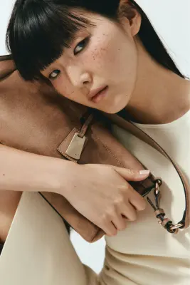 Sac porté épaule - Beige
