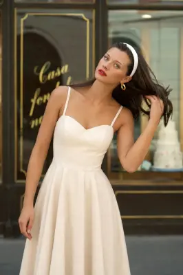 Bardot Linen Dress