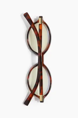 Lunettes anti-lumière bleue - Marron/motif écaille de tortue