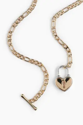 Pendant necklace - Doré