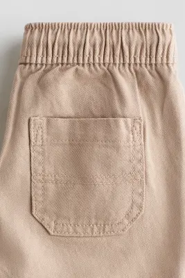 Short en twill - Beige