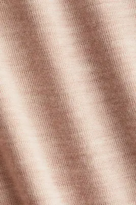 Body en jersey de laine mérinos - Rose