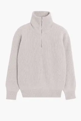 Sailor sweater en laine d'agneau - Grège
