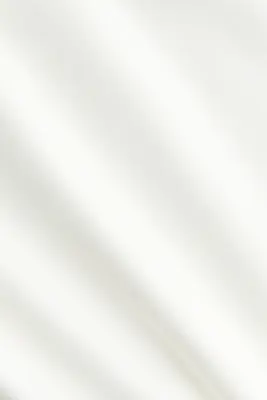 Top à encolure en V en viscose - Blanc