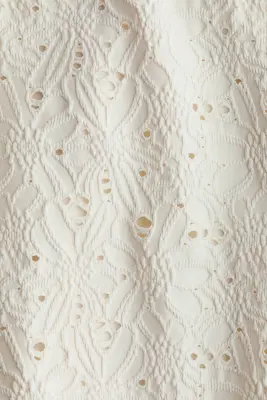 Maillot de bain volanté - Crème