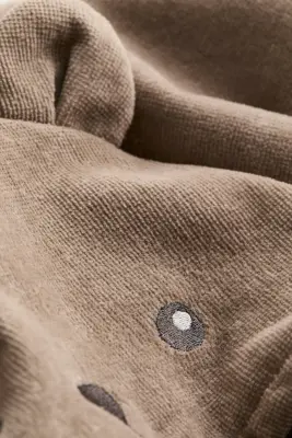 Serviette de bain à capuche - Taupe clair