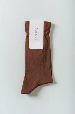BABACO – Sheer Socks BA02-BN21 – Brown