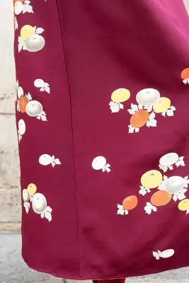 Robe kimono épaules nues
