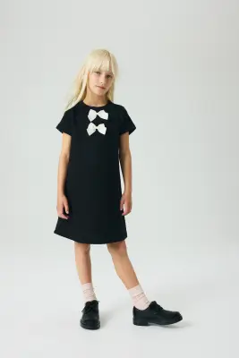 Robe en bouclette - Noir