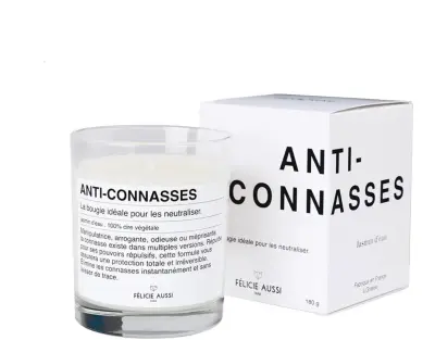 Bougie Anti-Connasse - Jasmin d'eau - Félicie Aussi