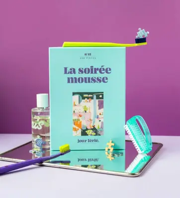 La soirée mousse - Puzzle 500 pièces