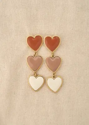 Boucles d'oreilles Love