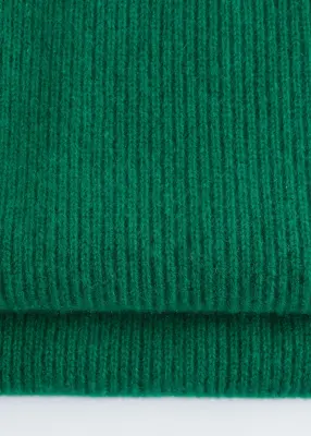 Écharpe tricotée en cachemire - Vert