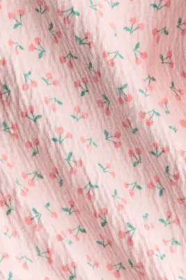 Combinaison froissée - Rose clair/cerises