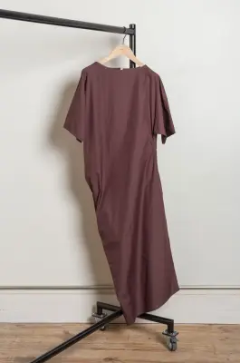 Ylève – FINX COTTON WEATHER ASYMMETRY OP – Burgandy