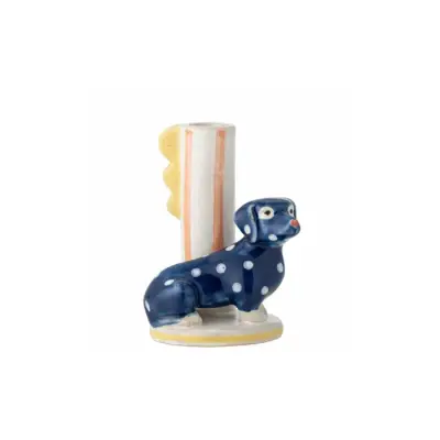 Bougeoir Chien Bleu