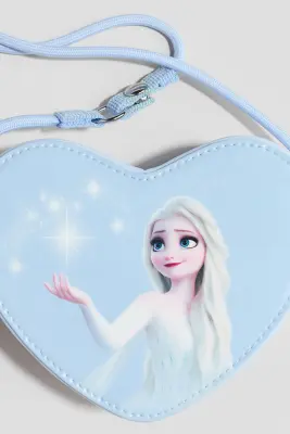 Sac crossbody avec motif imprimé - Bleu clair/La Reine des neiges