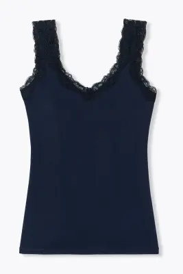 Top à bretelles dentelle Femme