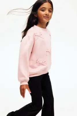 Jegging évasé - Noir délavé