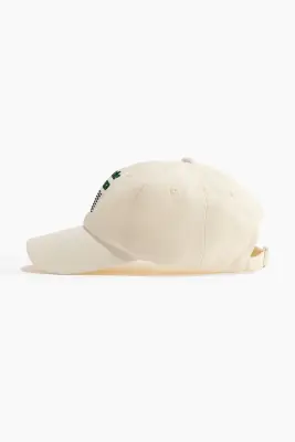 Casquette en twill de coton - Crème/Estate Italiana