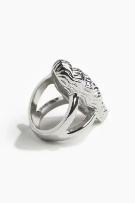 Bague coquillage - Argenté