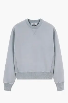 Athletic Sweatshirt - Faded Blue