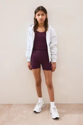 Ensemble 2 pièces Seamless DryMove™ - Prune lilas