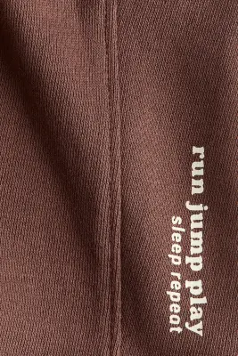 Ensemble 2 pièces T-shirt et short - Marron/Run Jump Play