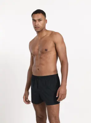 Underwear in Black Eucalyptus & Cotton