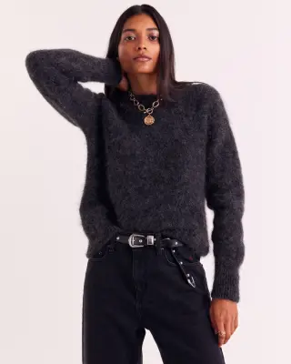 Pull Doudou gris