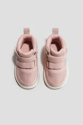 Sneakers montantes imperméables - Rose ancien