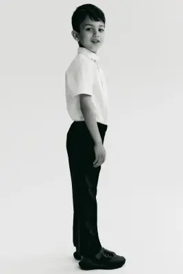 Pantalon scolaire Straight Leg - Noir