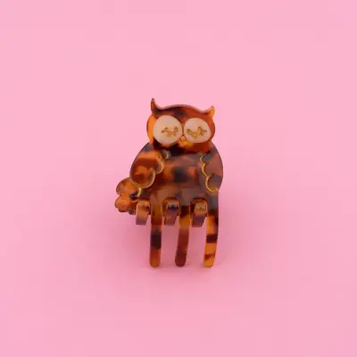 Mini pince à cheveux Hibou Coucou Suzette