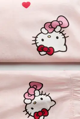 Pyjama imprimé en coton - Rose clair/Hello Kitty