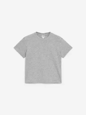 Lot de 3 t-shirts col rond - Blanc/Gris/Bleu foncé