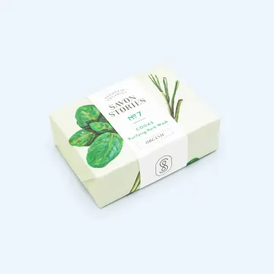 Savon N°7 Le Purifiant basilic Savon Stories