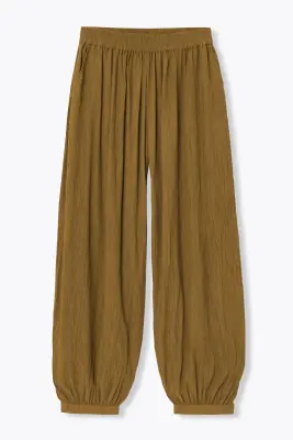 Pantalon aladin uni Femme
