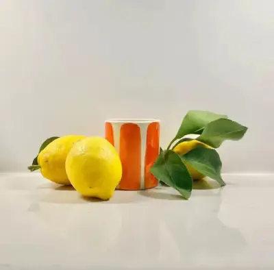 Bougie céramique Fleur d'oranger