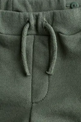 Pantalon jogger en molleton - Vert foncé