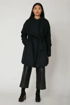 Manteau Linh Charcoal