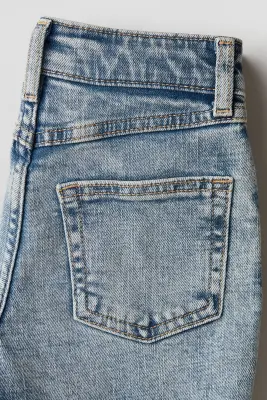 Short en denim - Bleu denim clair