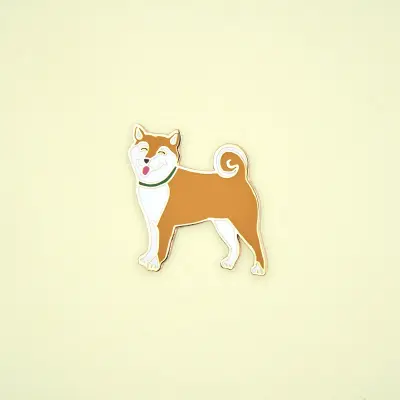 Pin's Shiba Coucou Suzette