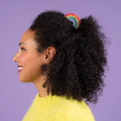 Pince à cheveux Arc-en-ciel Coucou Suzette