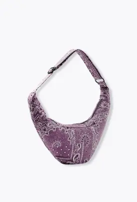 Sac croissant bandana Femme
